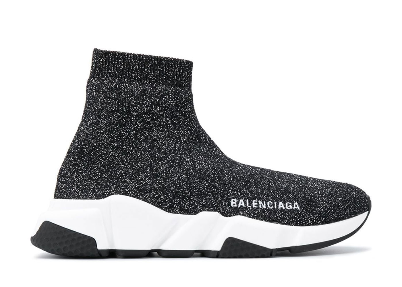 Tenisky a topánky Balenciaga Speed Trainer "Black Glitter" W Čierna | 593698W1V911891, 0