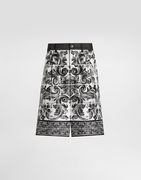 Dolce & Gabbana Maiolica Printed Bermuda Shorts