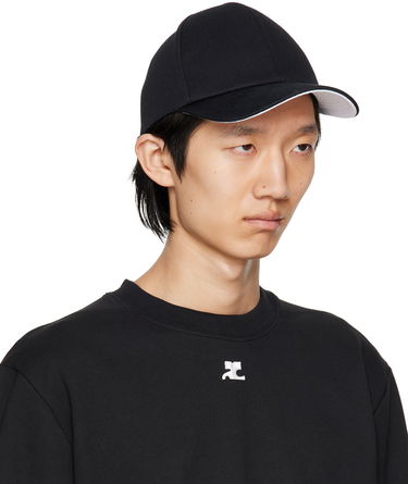 Šiltovka Courrèges Designer Classic Cap Čierna | 123ACT002CO0024, 1