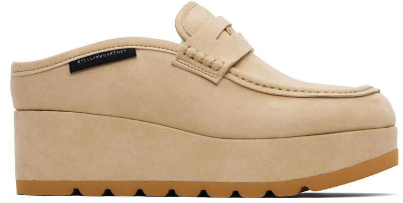 Tenisky a topánky Stella McCartney Stella McCartney Sneak-Elyse Platform Loafers Béžová | 810557W0IK0