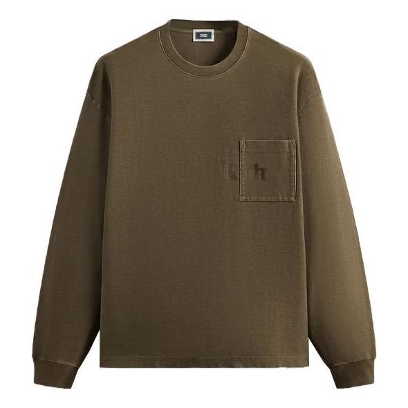 Tričko KITH KITH Men's Long Sleeve T-Shirt Zelené | KHM031552-3004