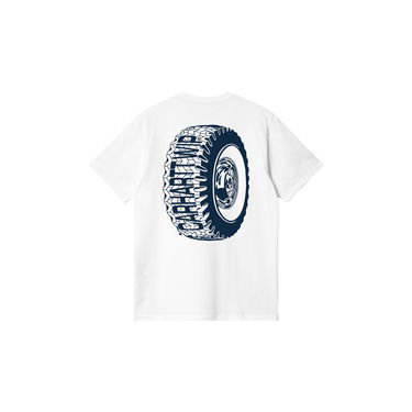 Tričko Carhartt WIP Carhartt WIP Tire Graphic Short Sleeve T-Shirt Biela | I034666_7, 2