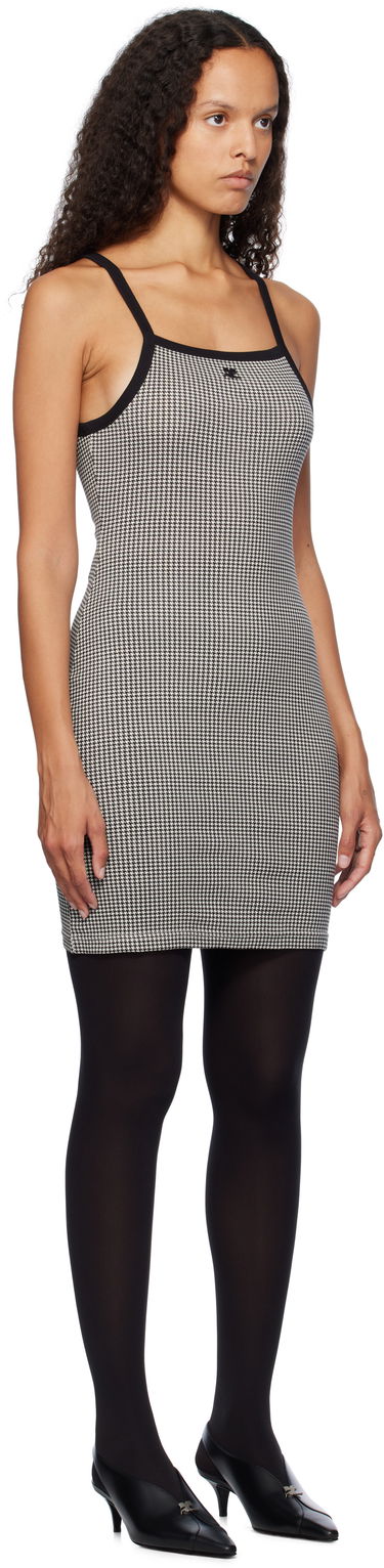 Šaty Courrèges Courrèges Houndstooth Mini Dress Čierna | 324JRO458JS0167, 1