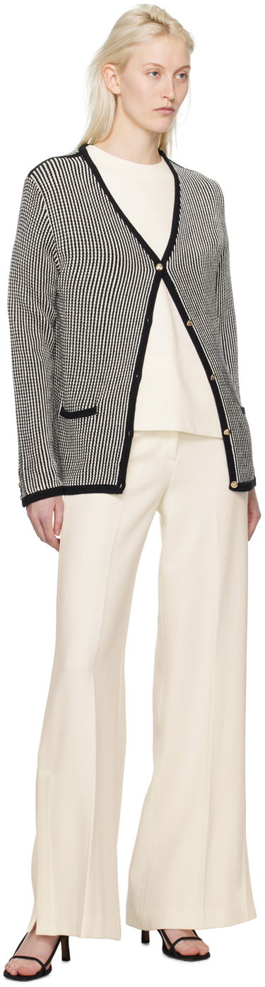 Sveter Anine Bing Striped Knit Cardigan Čierna | A-09-0316-073, 3