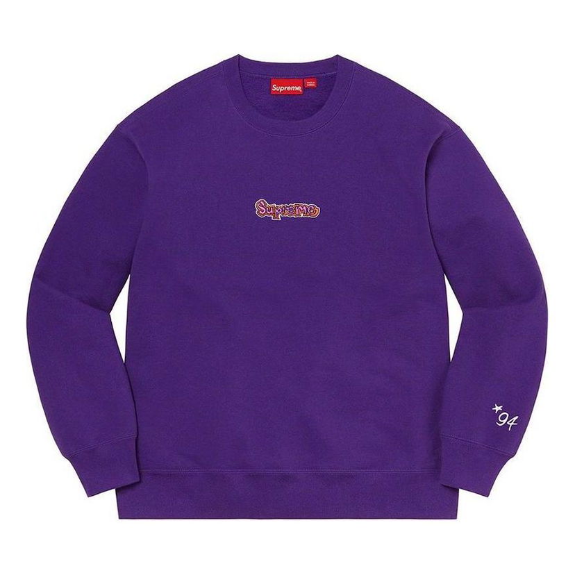 Mikina Supreme Gonz Logo Sweatshirt Fialová | SUP-SS21-604