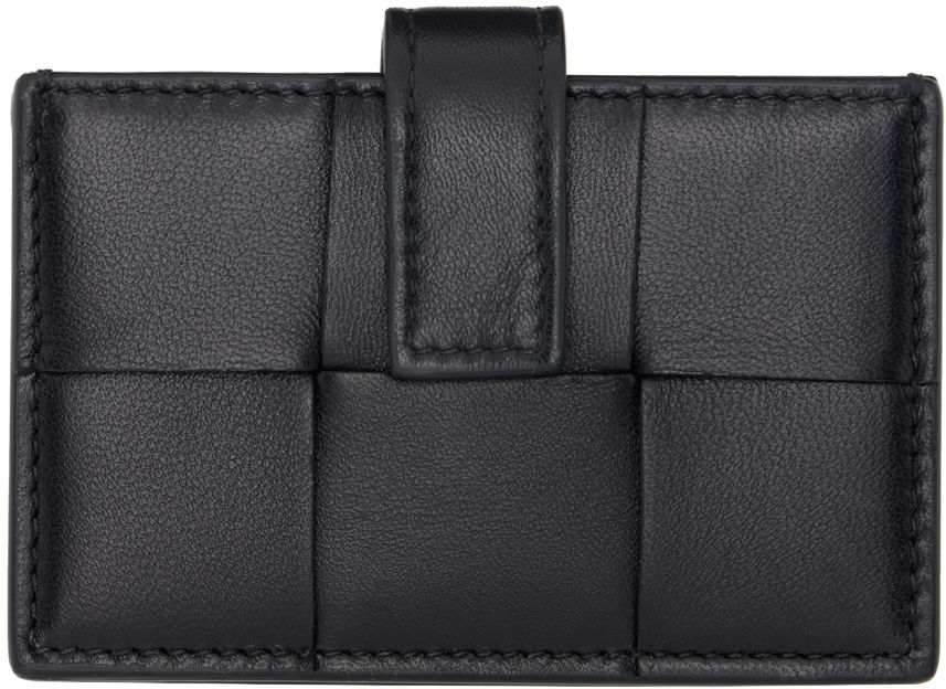 Peňaženka Bottega Veneta Accordion Card Holder Čierna | 785975 VCQC4, 0