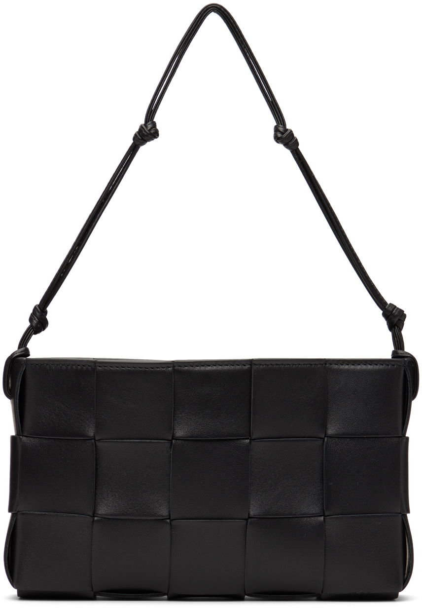 Taška cez rameno Bottega Veneta Cassette Pouch Bag Čierna | 730543 VCQC4, 0