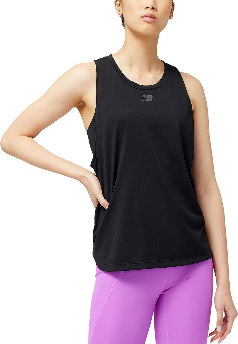 Tielko New Balance Impact Run Luminous Tank Top Čierna | wt31250bkh