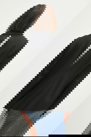 Bunda Maison Margiela MM6 Maison Margiela Wool Blend Blazer Čierna | S52BN0141, 2