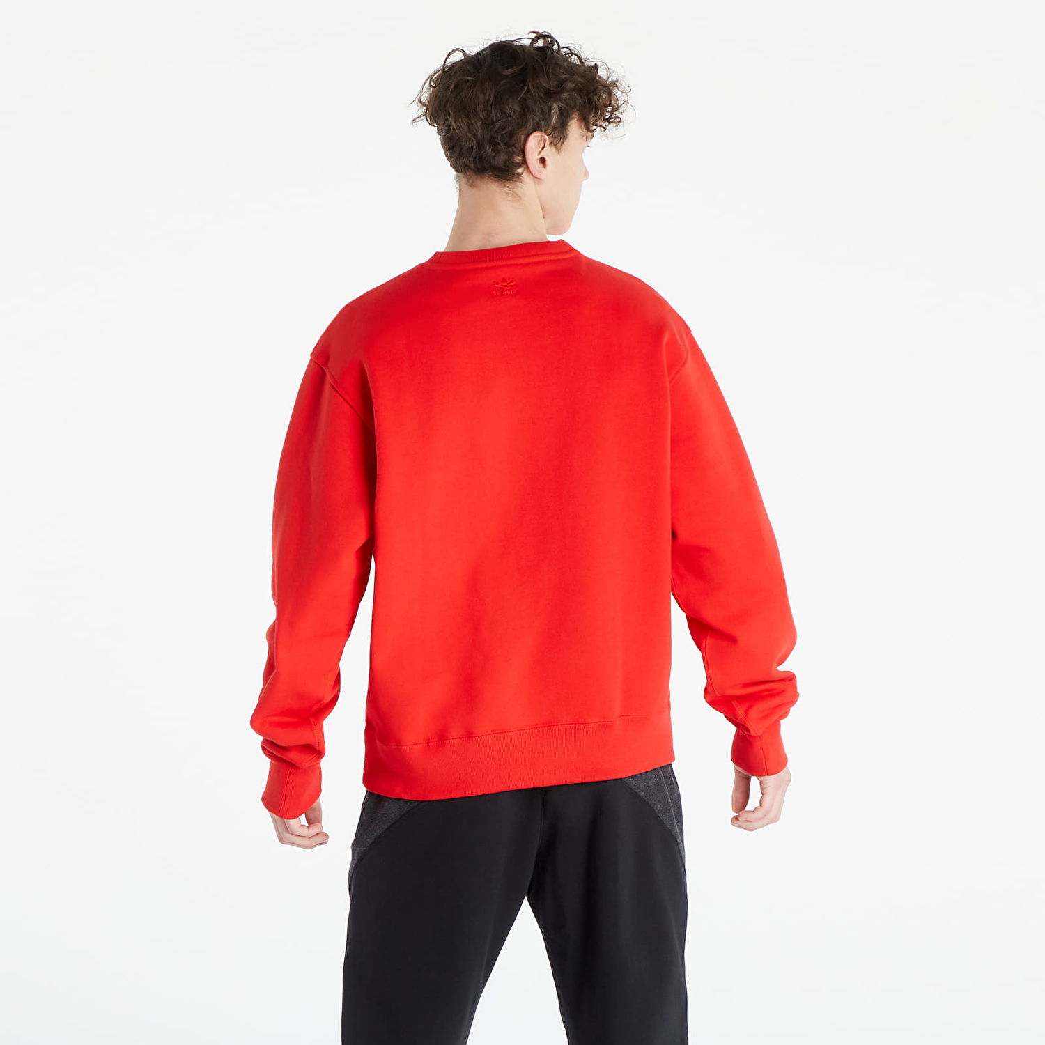Sveter adidas Originals x Pharrell Williams Basics Crew Červená | HF9941, 1