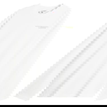 Tričko Casablanca Glitch Orchid Long Sleeve T-Shirt Biela | M-SP26-JTS-062-02, 0