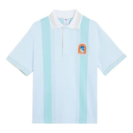 Polo tričko Puma Apres Court Short Sleeve Polo Modrá | 628233-02, 0