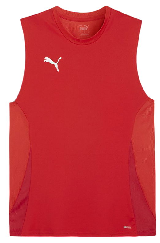 Tielko Puma teamGOAL Sleeveless Jersey Červená | 705913-01