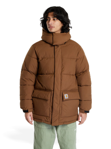 Prešívaná bunda Carhartt WIP Milter Jacket Hnedá | I032267.1CNXX