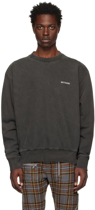 Mikina We11done We11done Basic Sweatshirt Šedá | WD-TS3-22-707-U-CH, 0