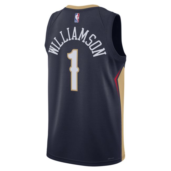 Dres Nike New Orleans Pelicans Icon Edition 2022/23 Dri-FIT Jersey Modrá | DN2014-419, 1