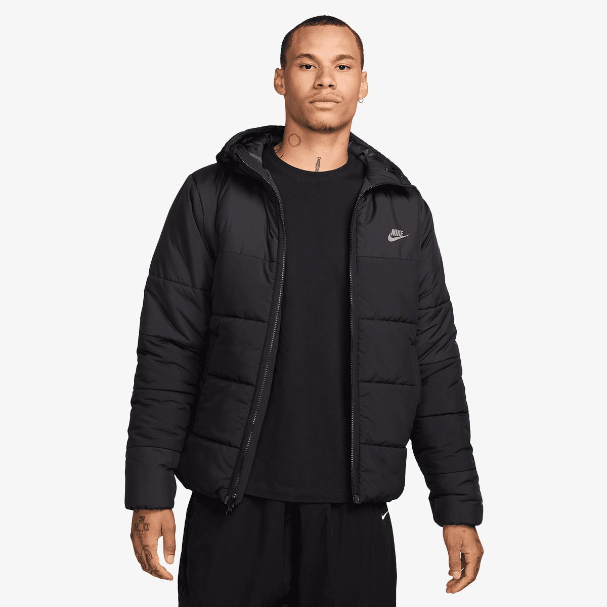 Prešívaná bunda Nike City Pack Synthetic-Fill Jacket Čierna | HF6825-010, 0