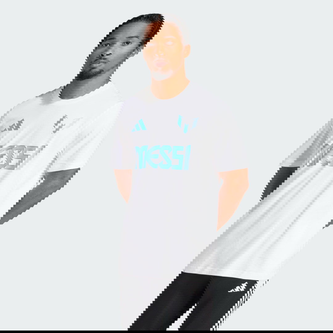 Tričko adidas Performance Graphic T-Shirt Biela | JJ1418, 0