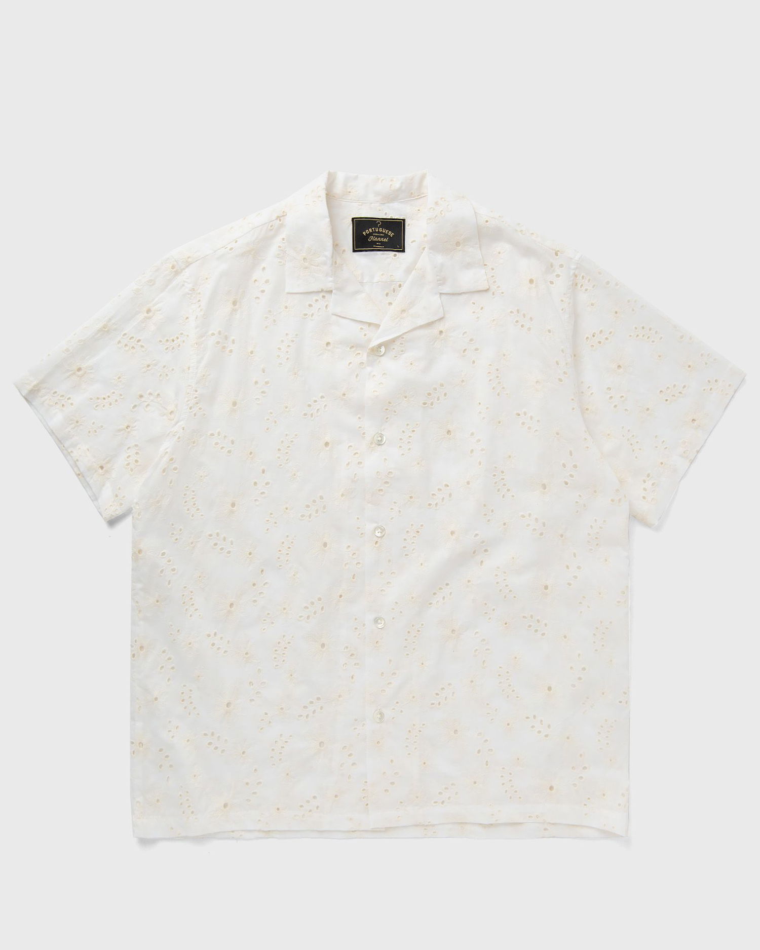 Polo tričko Portuguese Flannel FOLCLORE Biela | SS24.0040-WHITE, 0