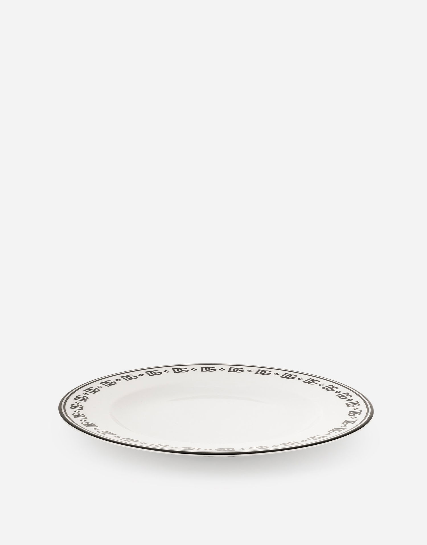 Home decor Dolce & Gabbana Logo Print Charger Plate Biela | TC0148TCALHU0082, 1