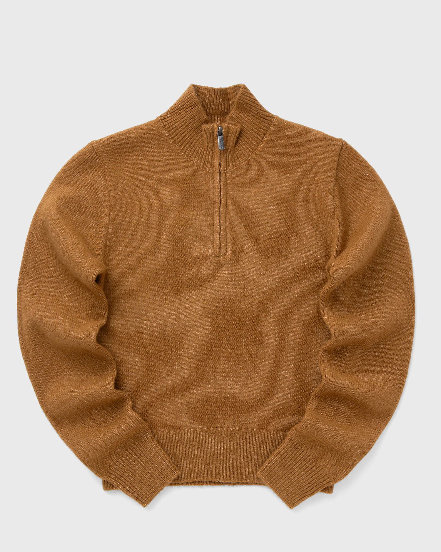 Sveter Dickies RUSTON Quarter-Zip Sweater Hnedá | DK0A87P10BD1, 1
