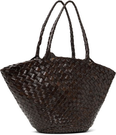 Tote bag Dragon Diffusion Dragon Diffusion Egola Woven Leather Tote Zelené | 8026, 4