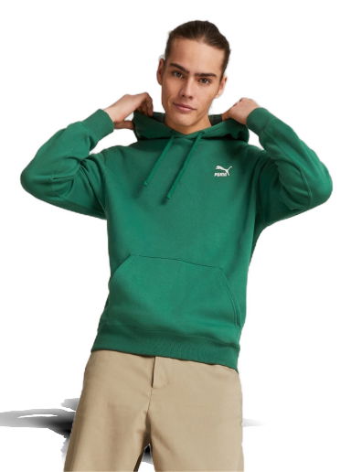 Mikina Puma Classics Hoodie Zelené | 535596_37