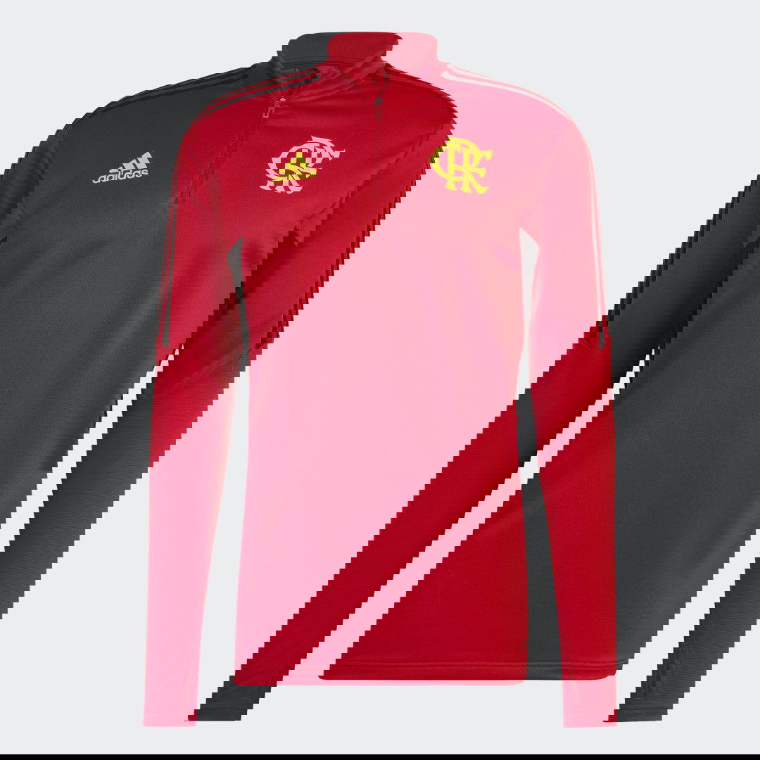 Mikina adidas Performance CR Flamengo Condivo 22 Training 1/4 Zip Top Červená | HA5415, 0
