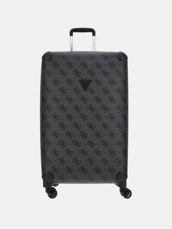 Cestovná taška GUESS Berta 4G Logo Trolley Čierna | TWB86889880, 0