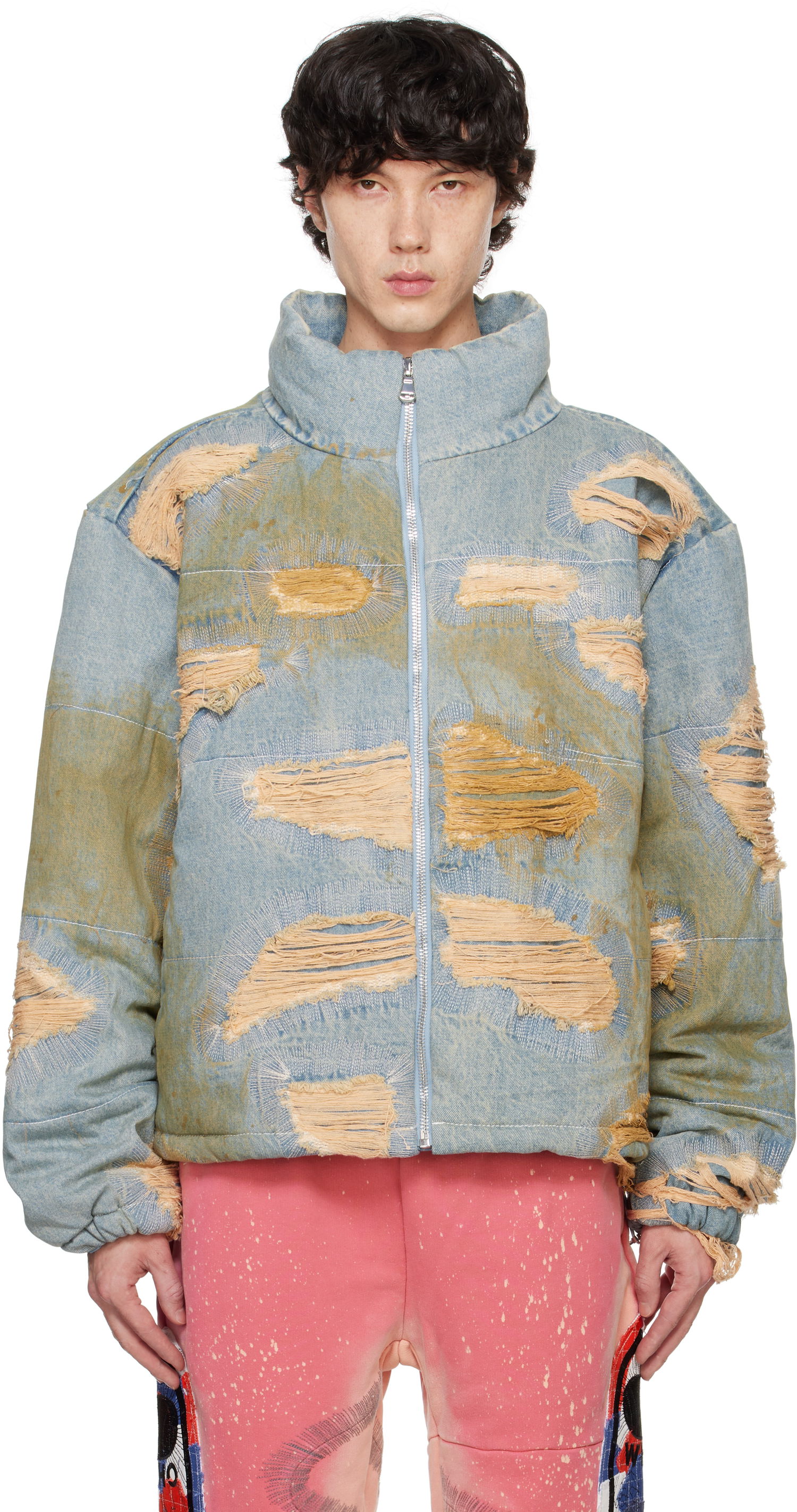 Bomber bunda Who Decides War Bomber Jacket Modrá | 1131040009FW24, 0