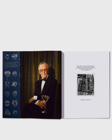 Kniha a časopis TASCHEN Stan Lee Story Book Modrá | 978-3-8365-8758-7, 2