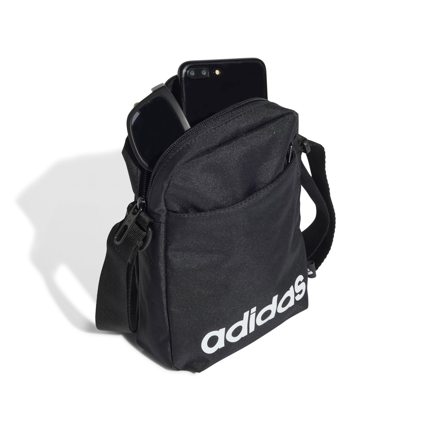 Taška cez rameno adidas Performance Linear Organizer Bag Čierna | JE8341, 1