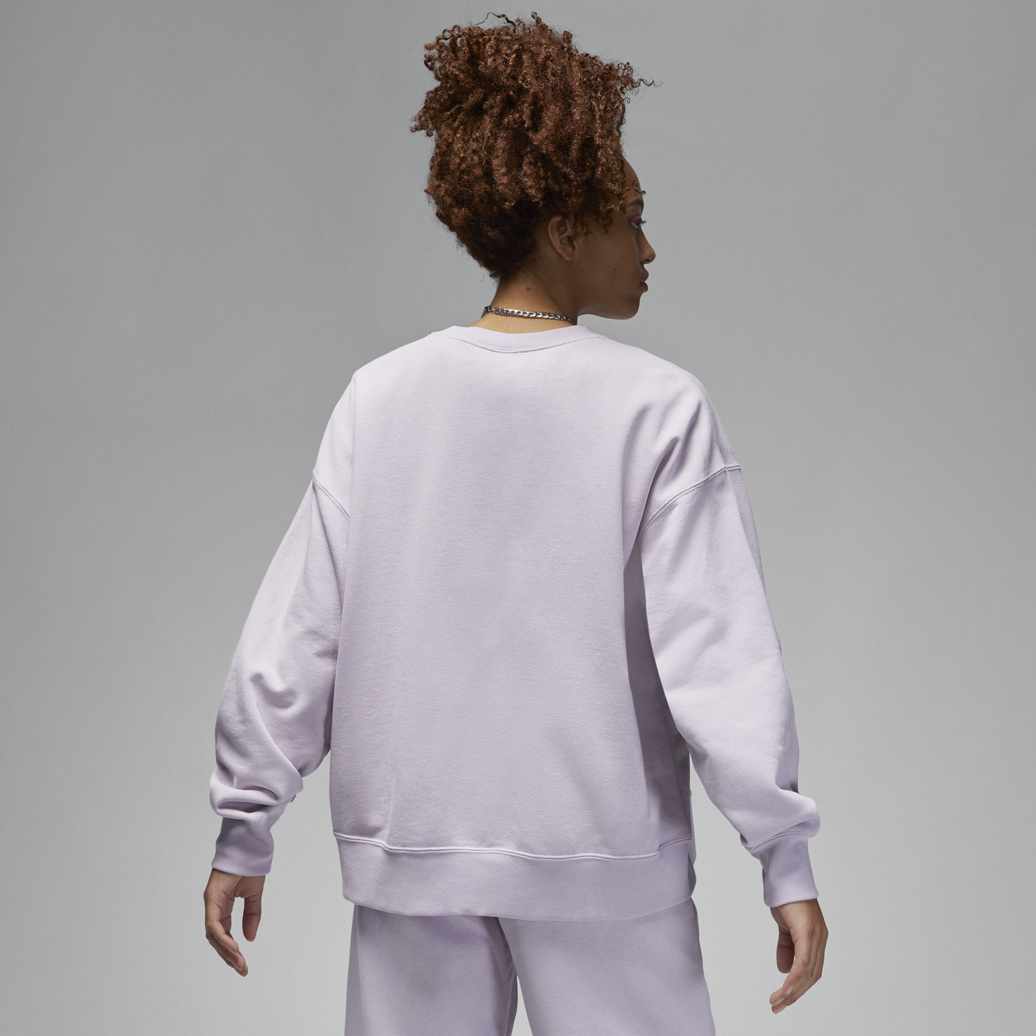 Mikina Jordan Flight Crewneck Sweatshirt Fialová | DQ4599-576, 1