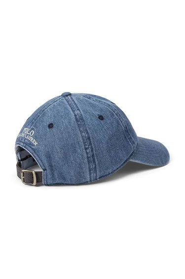 Šiltovka Polo by Ralph Lauren Blue Denim Baseball Cap Modrá | 710957172, 1