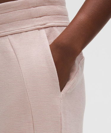 Tepláky lululemon Mid-Rise Scuba Wide-Leg Pants Ružová | prod20004467, 4