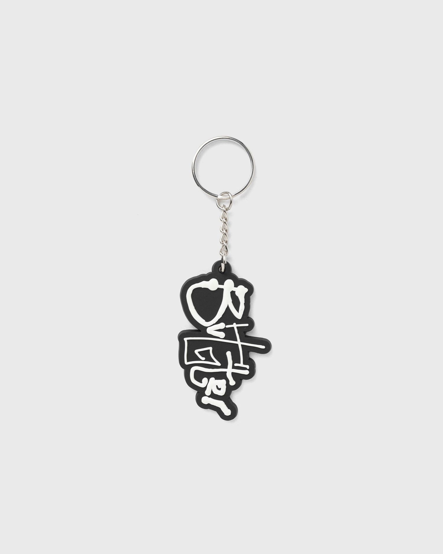 Kľúčenka Butter Goods Scribble Rubber Keychain Čierna | P24307, 0
