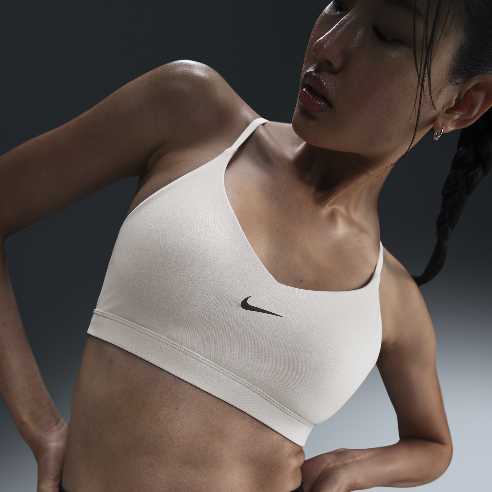 Sports Bra with Pads and Light Support