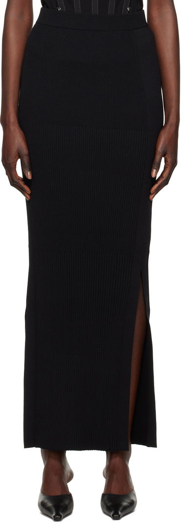 Sukňa Dion Lee Gradient Rib Maxi Skirt Čierna | A7660R23, 0