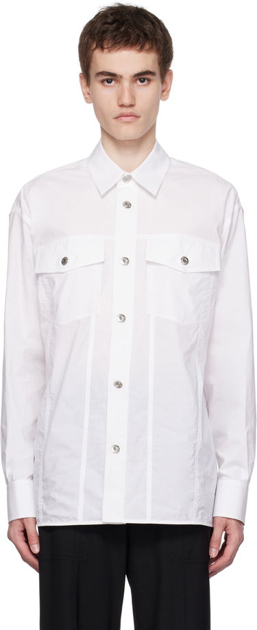 Košeľa Helmut Lang Helmut Lang Trucker Shirt Biela | N07HM501, 0