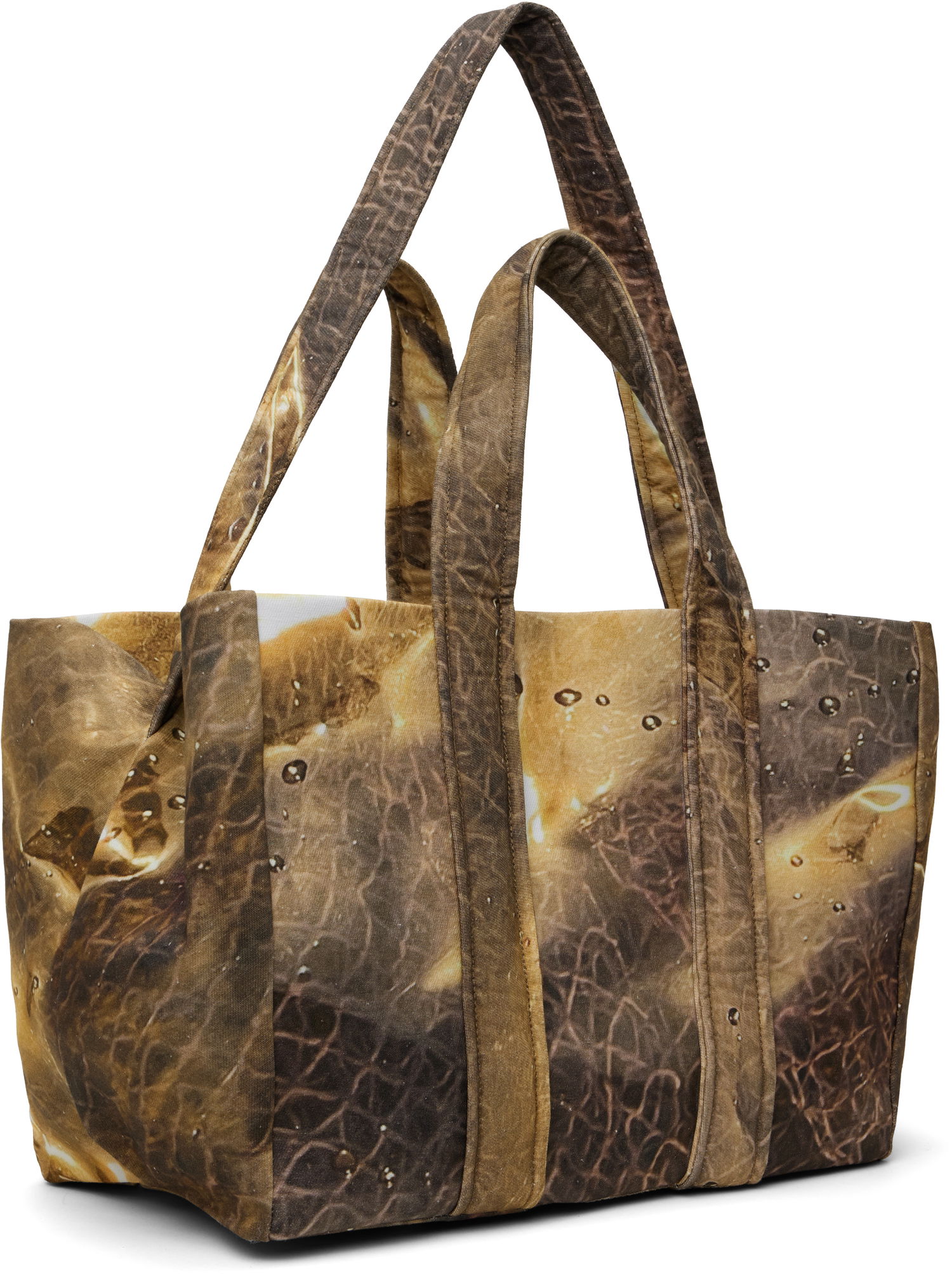 Tote bag Serapis Serapis Golden Hour Denim Tote Bag Hnedá | SS25_BA_1, 1