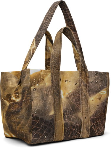 Tote bag Serapis Serapis Golden Hour Denim Tote Bag Hnedá | SS25_BA_1, 1