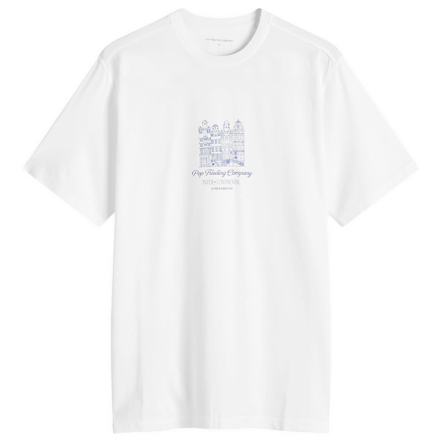 Tričko Pop Trading Company Continental T-Shirt White Large Biela | POPAW24-02-001, 0