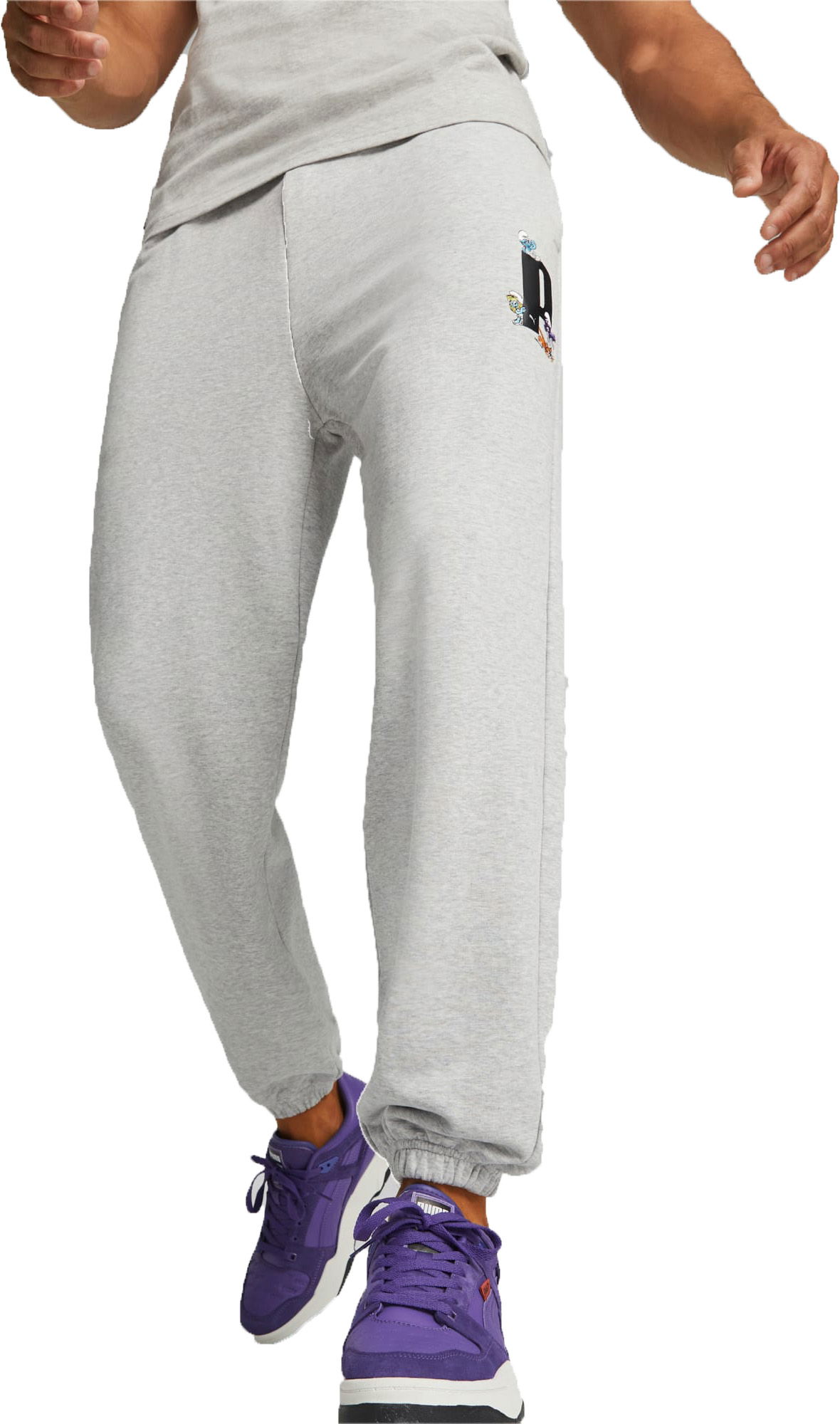 Tepláky Puma x The Smurfs TR Šedá | 622193-04, 0