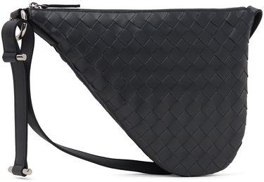 Taška cez rameno Bottega Veneta Bottega Veneta Small Virgule Crossbody Bag Čierna | 755863 V2HL1, 2