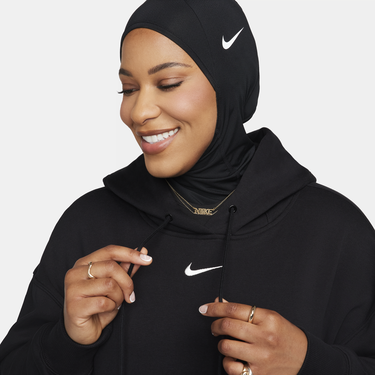 Mikina Nike Sportswear Phoenix Fleece Oversized Pullover Hoodie Čierna | DQ5860-010, 4