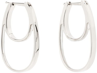 Náušnice Coperni Medium Swipe Earrings Metalická | COPBI01BISJ1007, 1