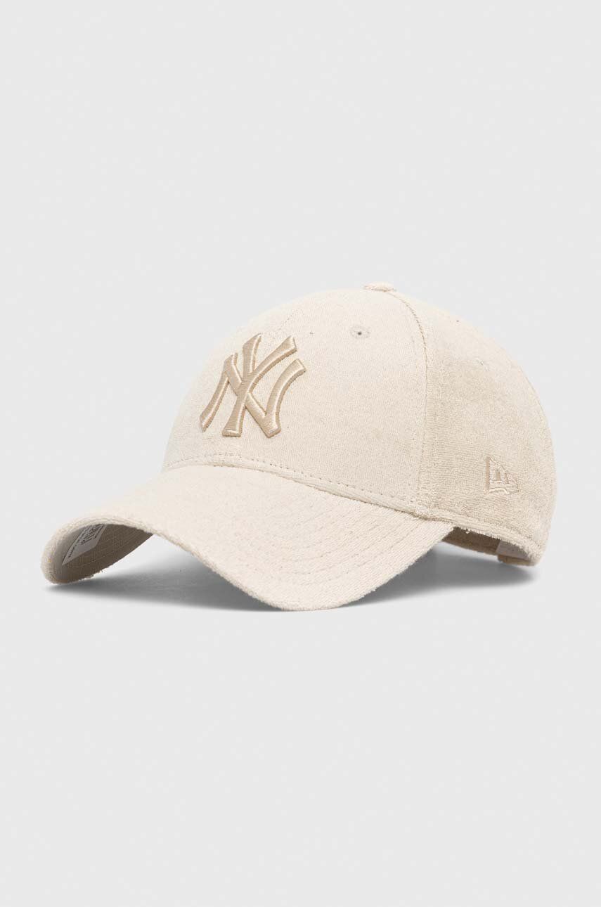 Šiltovka New Era New York Yankees Towelling Stone 9FORTY Adjustable Cap Béžová | 60298638.STNSTN, 0