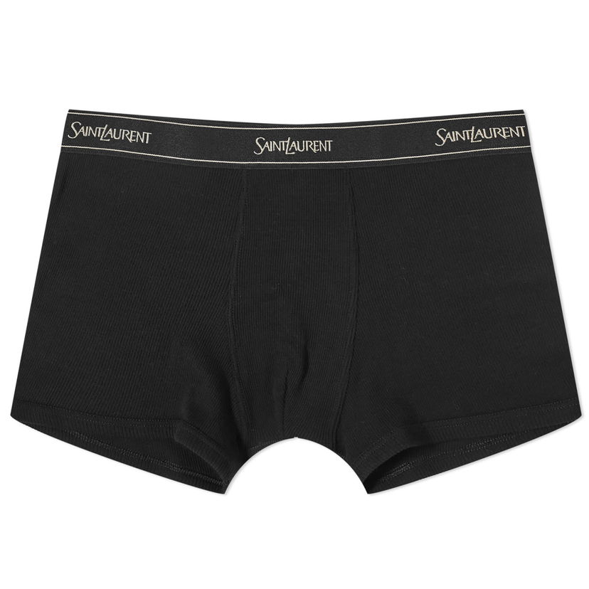 Šortky Saint Laurent Logo Boxer Čierna | 760696Y37EC-1000