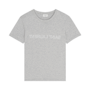 Tričko Saint Laurent Reverse T-Shirt Šedá | 712493 Y37BN 1466, 0