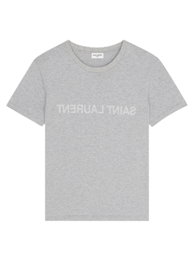 Tričko Saint Laurent Reverse T-Shirt Šedá | 712493 Y37BN 1466